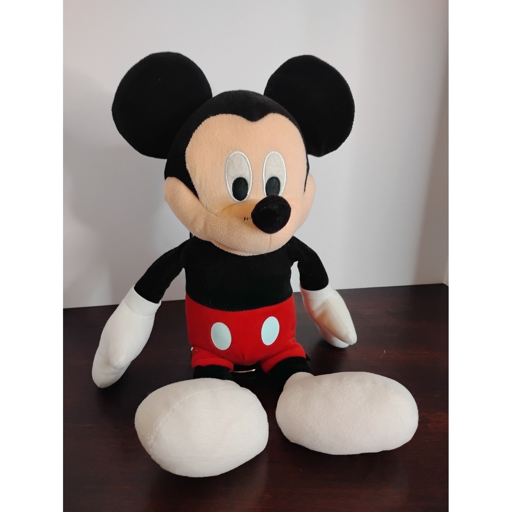 Disney Mickey Mouse Plush Stuffed Animal Classic Red Shorts 12 Inch Toy